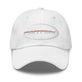 white dad hat