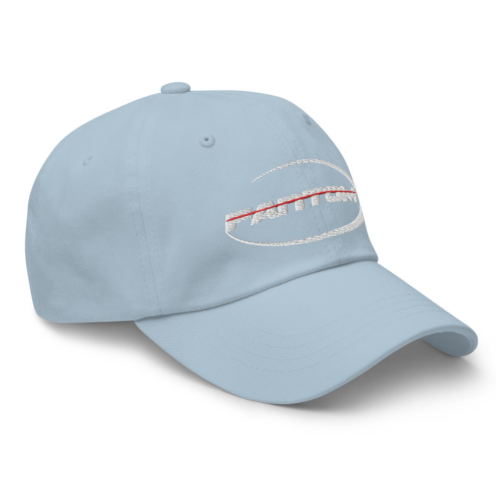light blue dad hat